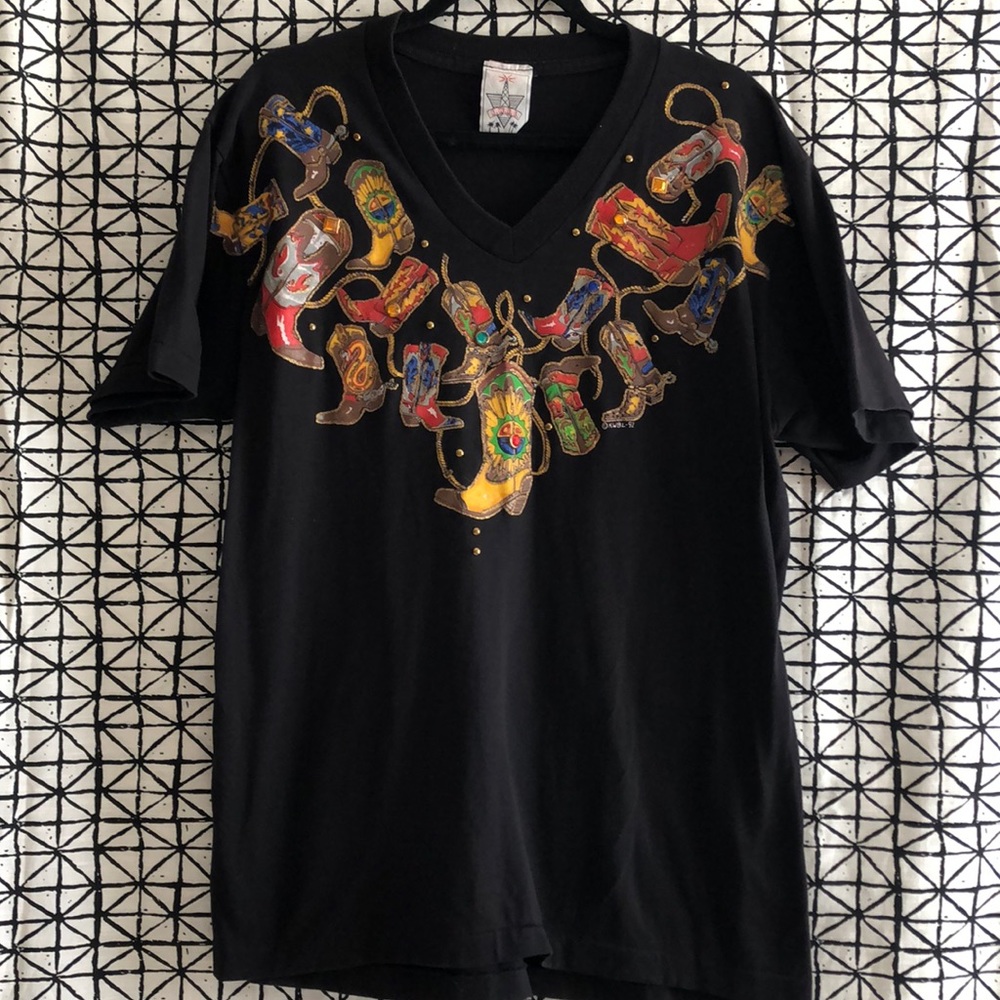 92’ K.W.B.L Vintage Western Cowboy Shirt
